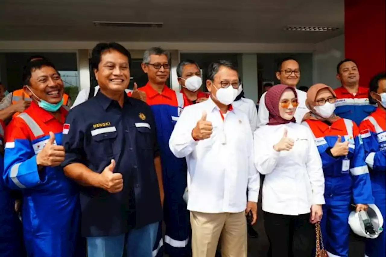 Kunjungi Proyek Gas JTB, Menteri ESDM Semangati Tim Menuju Fase Produksi