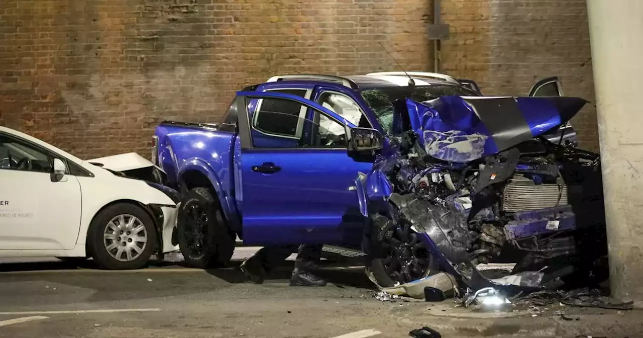 Casualty rushed to hospital after smash on busy main road near city centre