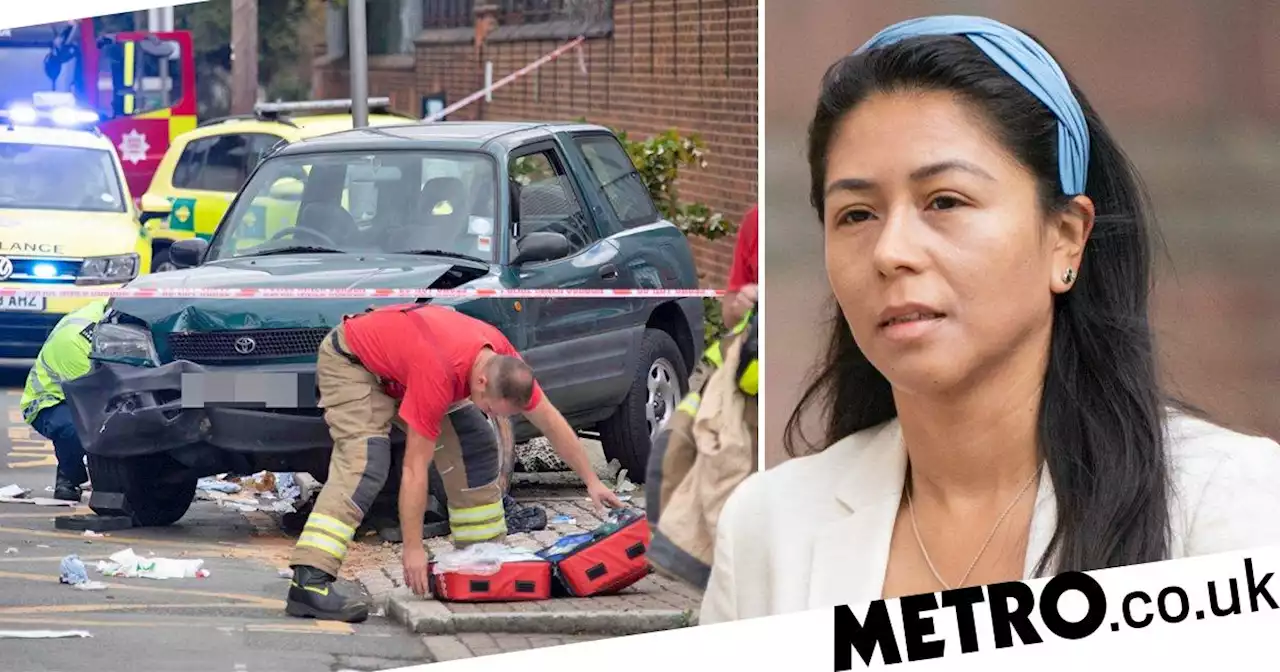 Mum told she can keep licence after crashing car into seven children at school