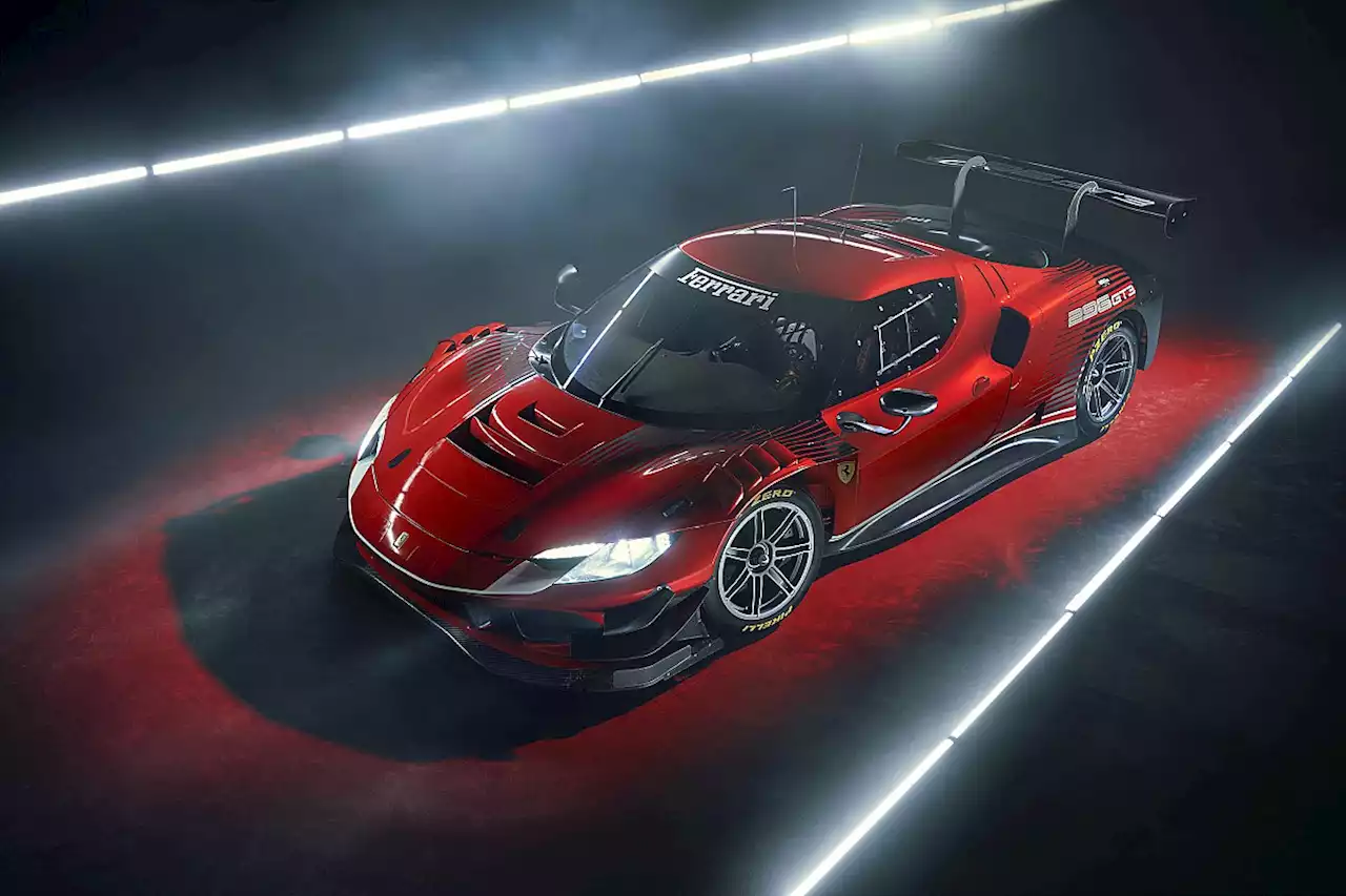 Ferrari launches 296 GT3 car inspired by F1 technology