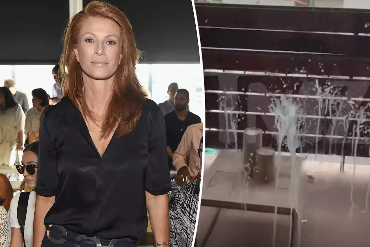 Former Playboy model Angie Everhart accused of egging neighbor’s house