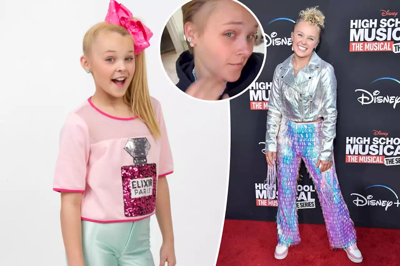 JoJo Siwa reveals she has a bald patch from ‘Dance Moms’ stress