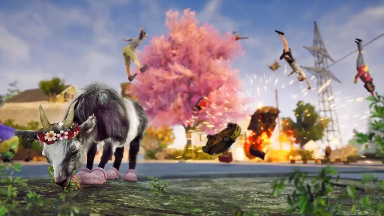 Goat Simulator 3 ragdolls onto PC this November