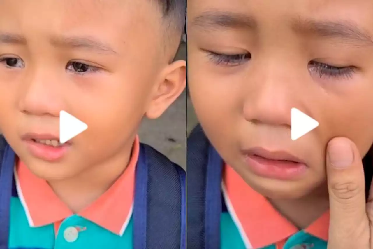 Viral Video Isak Tangis Seorang Bocah karena Tak Dijemput Sepulang Sekolah, Alasan Sebenarnya Bikin Sedih - Pikiran-Rakyat.com