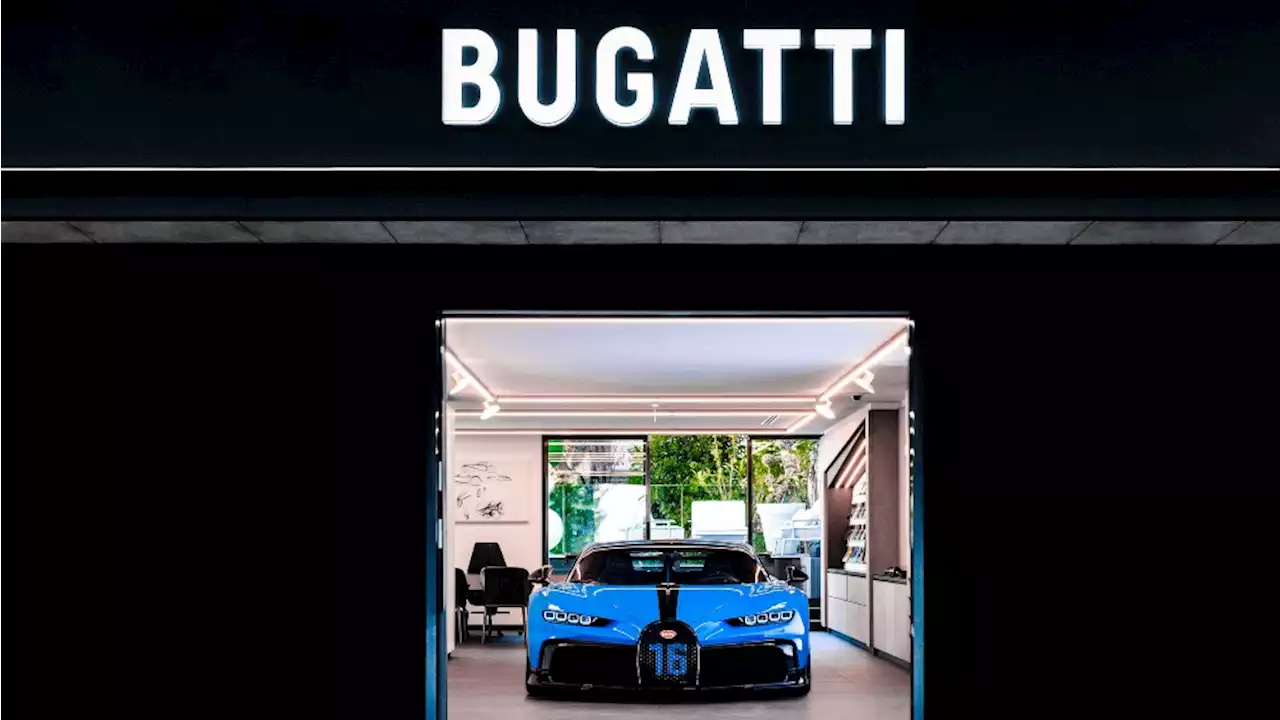 Bugatti Just Unveiled a Brand New Logo