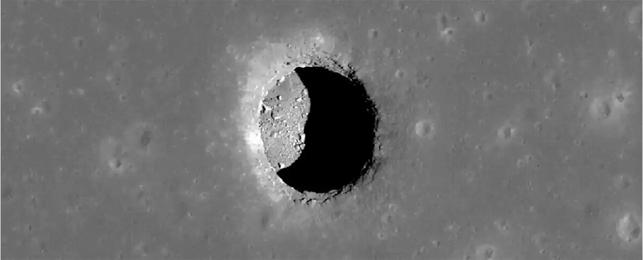 Strange Moon Pits Could Have Temperatures Comfortable Enough For Humans to Live In