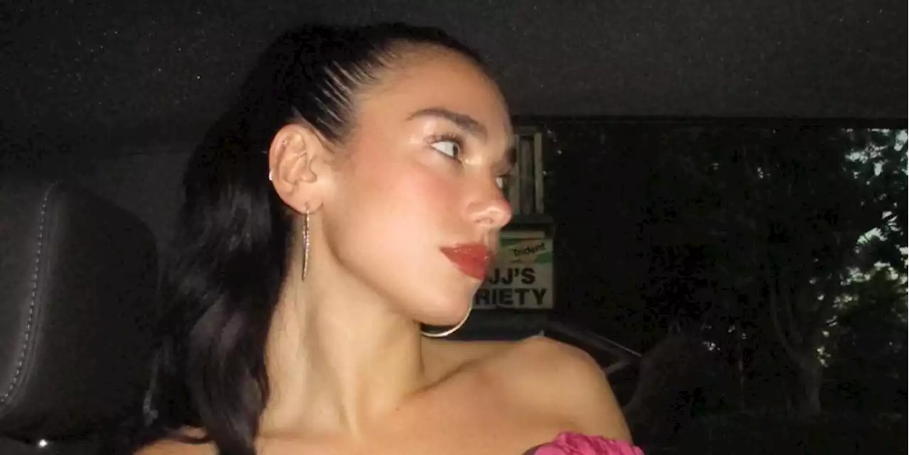 Dua Lipa's Hot Pink Bustier Top is the Perfect Date Night Look