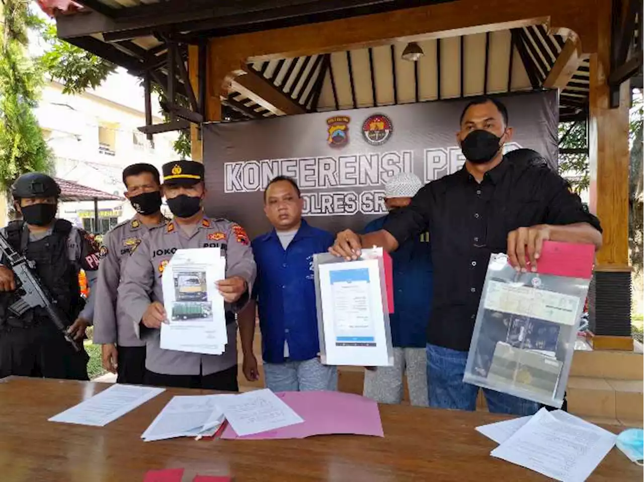 Beli Truk Pakai Transfer Palsu, Eks Napi Nganjuk Dikukut Polisi Sragen