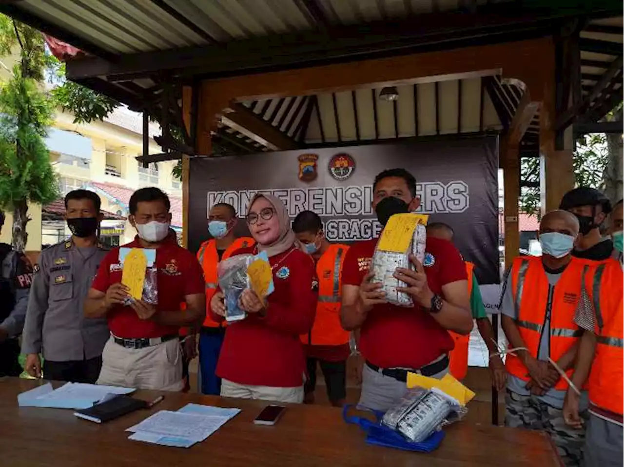 Polres Sragen Ungkap 4 Kasus Narkoba, Eks Anggota DPRD Jadi Tersangka