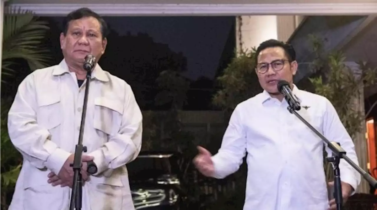 Koalisi Gerindra-PKB, Pengamat: Jika Prabowo Capres, Cak Imin Harga Mati Cawapres