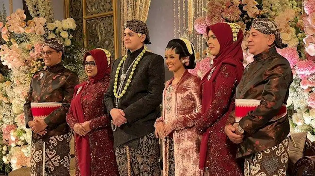 Foto-foto Resepsi Pernikahan Mutiara Baswedan dan Ali Saleh Alhuraiby - Tribunnews.com