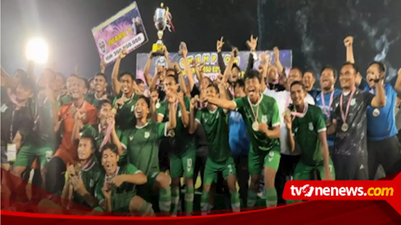 Karo United Keok dari PSMS Medan 1-0, Ayam Kinantan Boyong Piala Gubernur Sumut