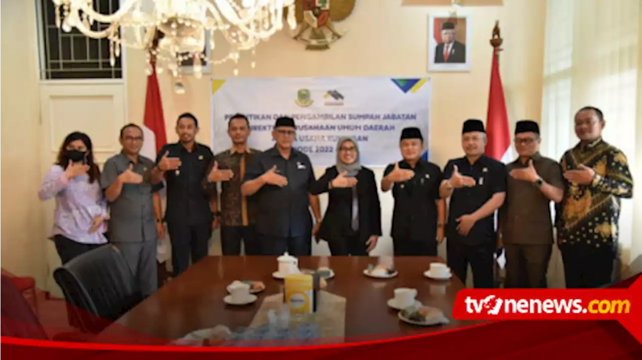 Kuningan Genjot Pendapatan Asli Daerah, Bupati Acep Purnama Melantik Direksi Perusahaan Umum Daerah Aneka Usaha