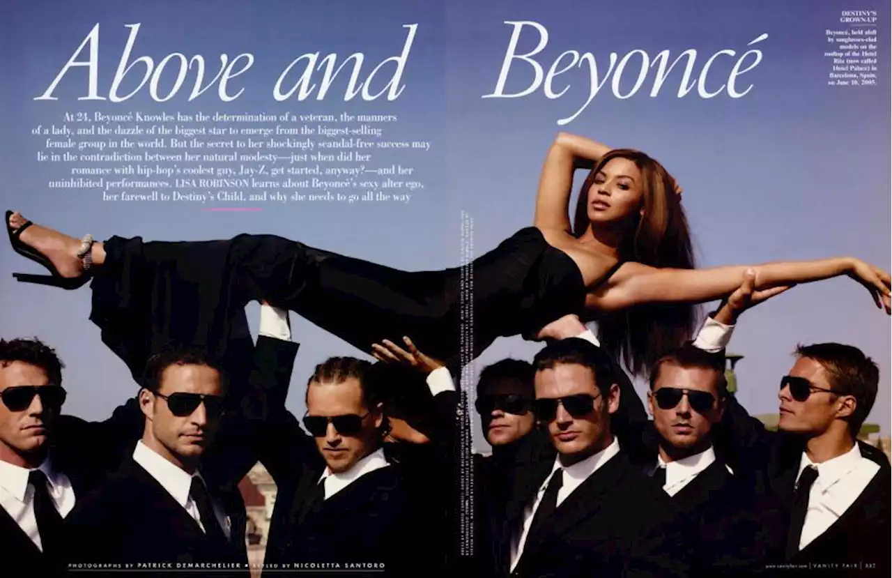 Above and Beyoncé | Vanity Fair | November 2005