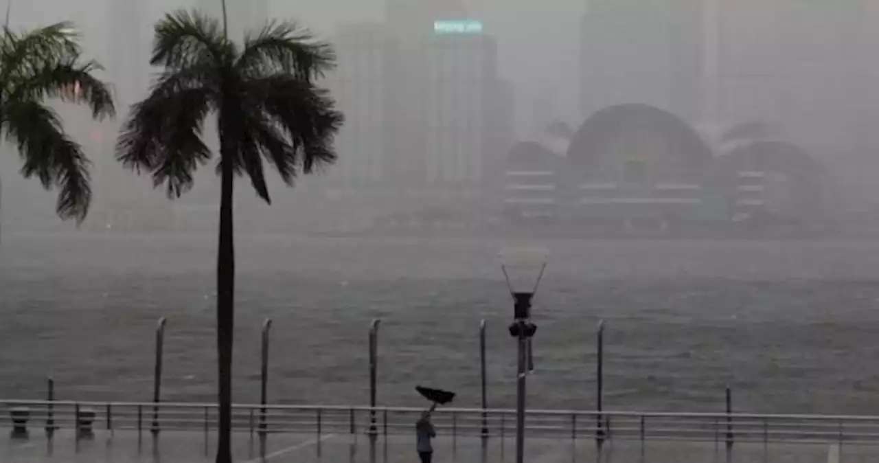 China lashed by year's first typhoon, record rains forecast