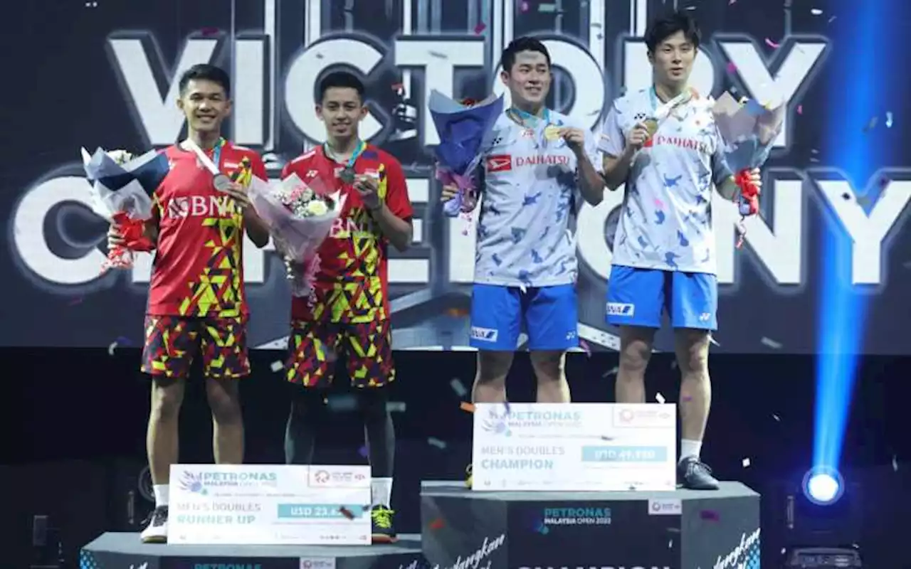 Jadi Runner up di Malaysia Open 2022, Fajar/Rian: Kami Kurang Berani! | Kabar24 - Bisnis.com