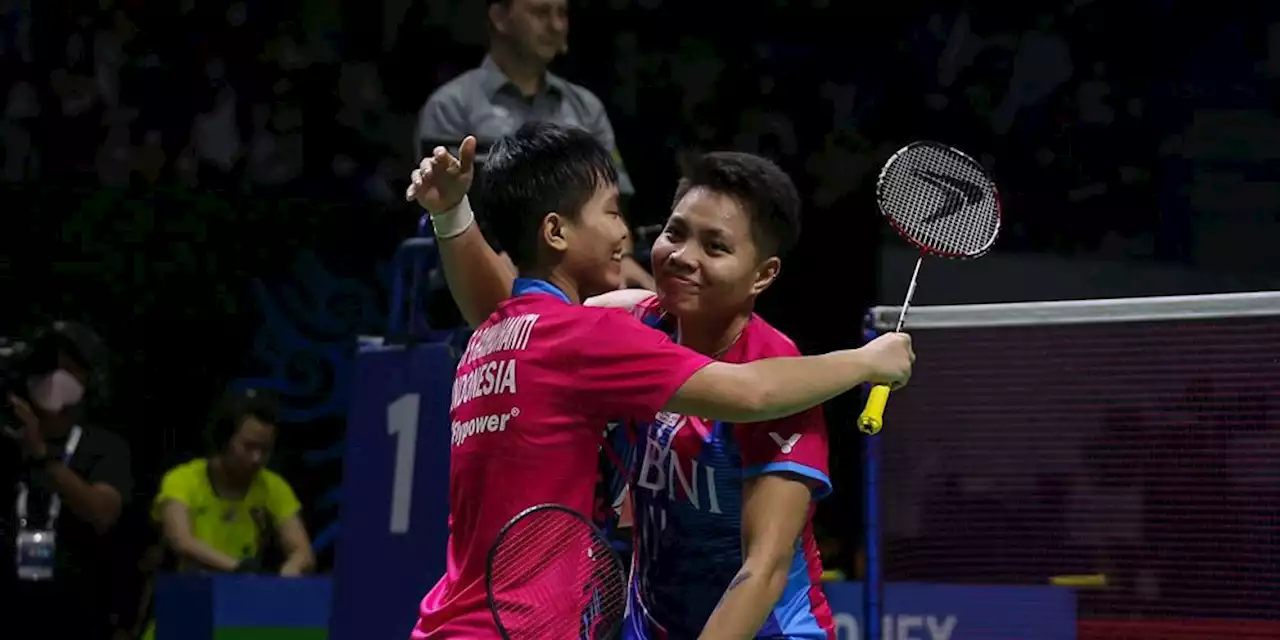 Sengit, Apriyani/ Bekuk Pasangan China dan Juarai Malaysia Open 2022 - Bola.net