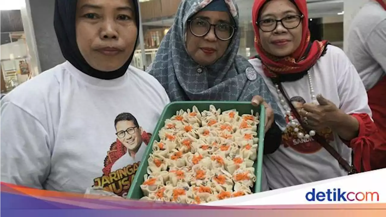 Perkuat UMKM di Bekasi, Relawan Sandiaga Gelar Pelatihan Dimsum