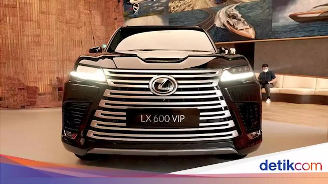 Tunggangan Sultan! Wujud Lexus LX 600 VIP Seharga Rp 3,5 M