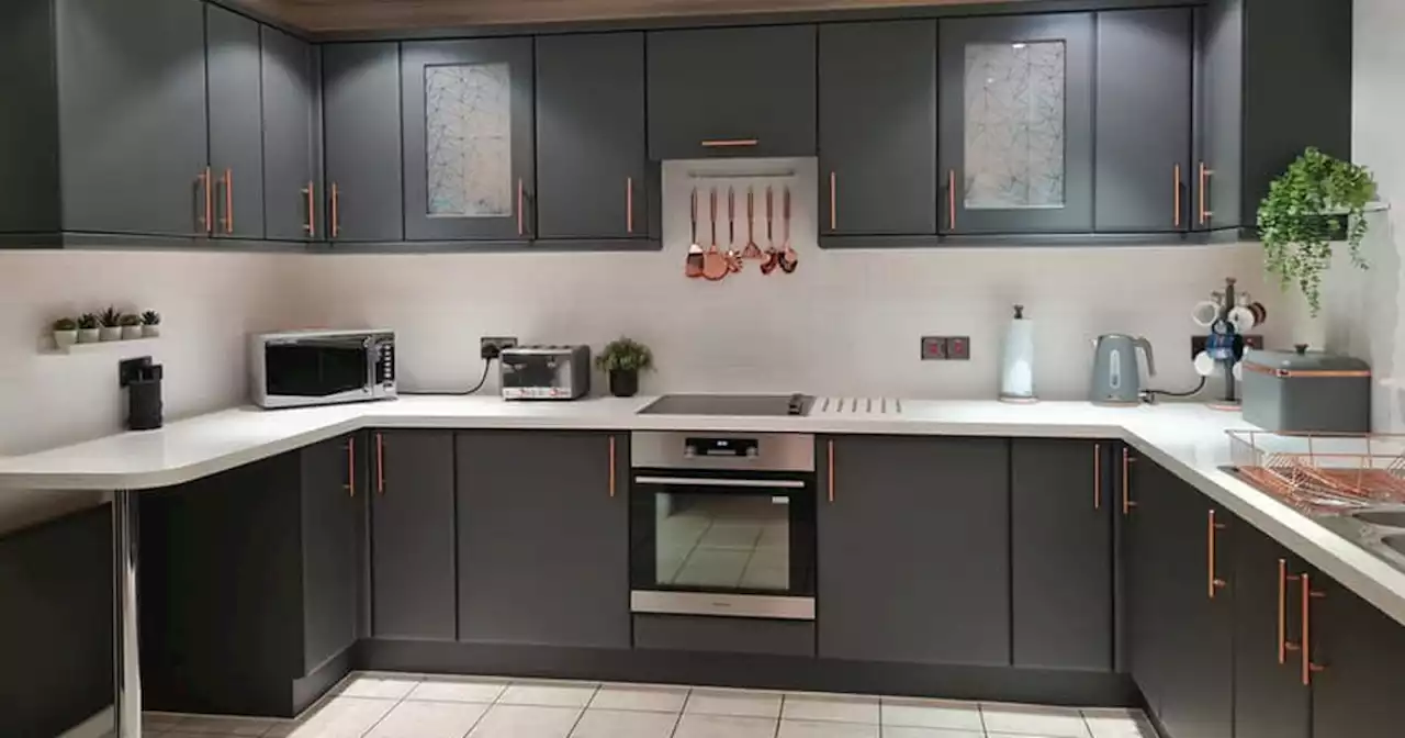 Mum transforms 'dated' kitchen using bargains from Dunelm & IKEA