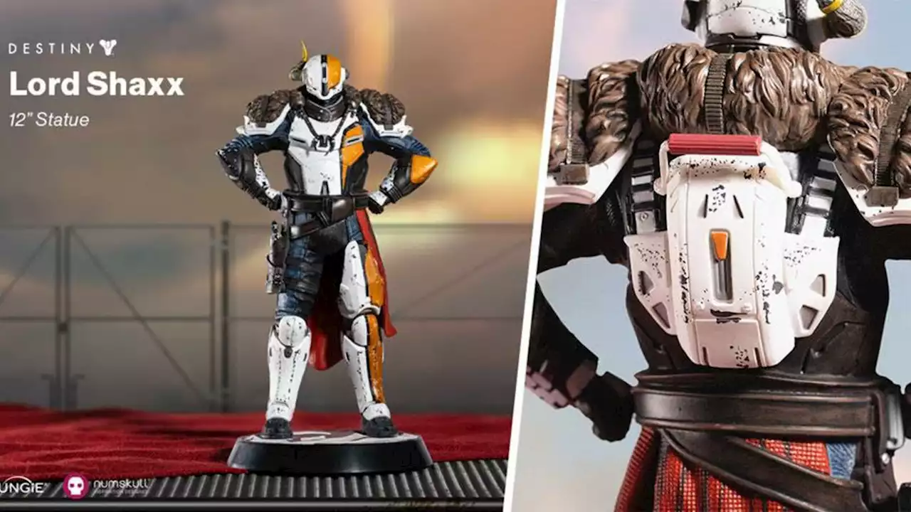 This 12' Destiny Lord Shaxx statue is now available to pre-order