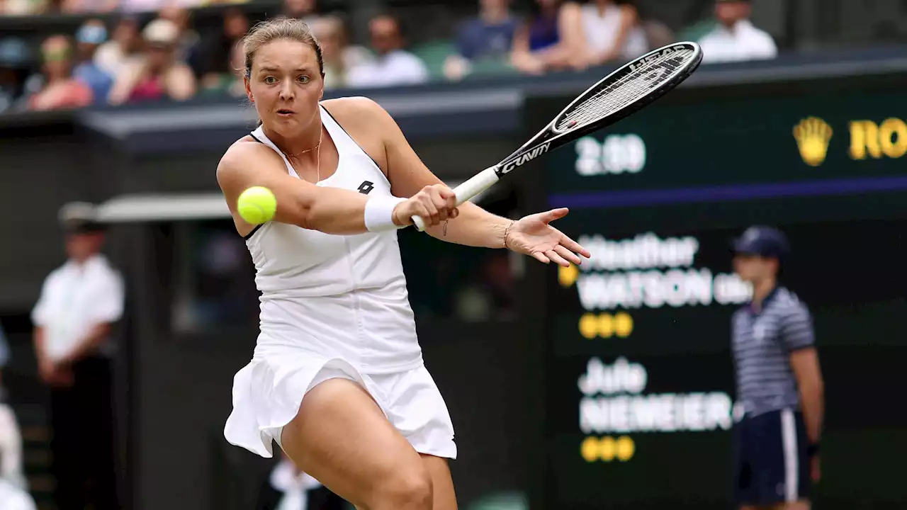 Wimbledon-Wahnsinn perfekt! Jule Niemeier macht deutsches Viertelfinale gegen Tatjana Maria klar