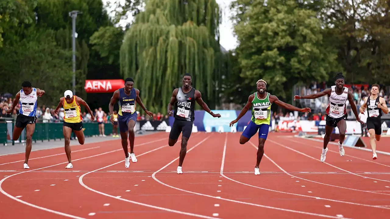 Meba-Mickaël Zeze sous les 10 secondes sur 100m et dans l'Histoire de l'athlé français