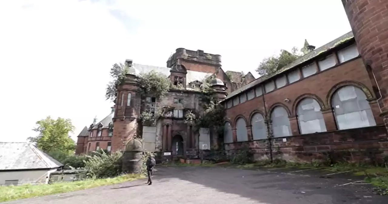 Fascinating footage explores creepy abandoned hospital plagued by vandalism