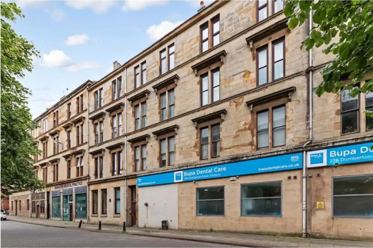 Traditional tenement flat for sale in city's West End