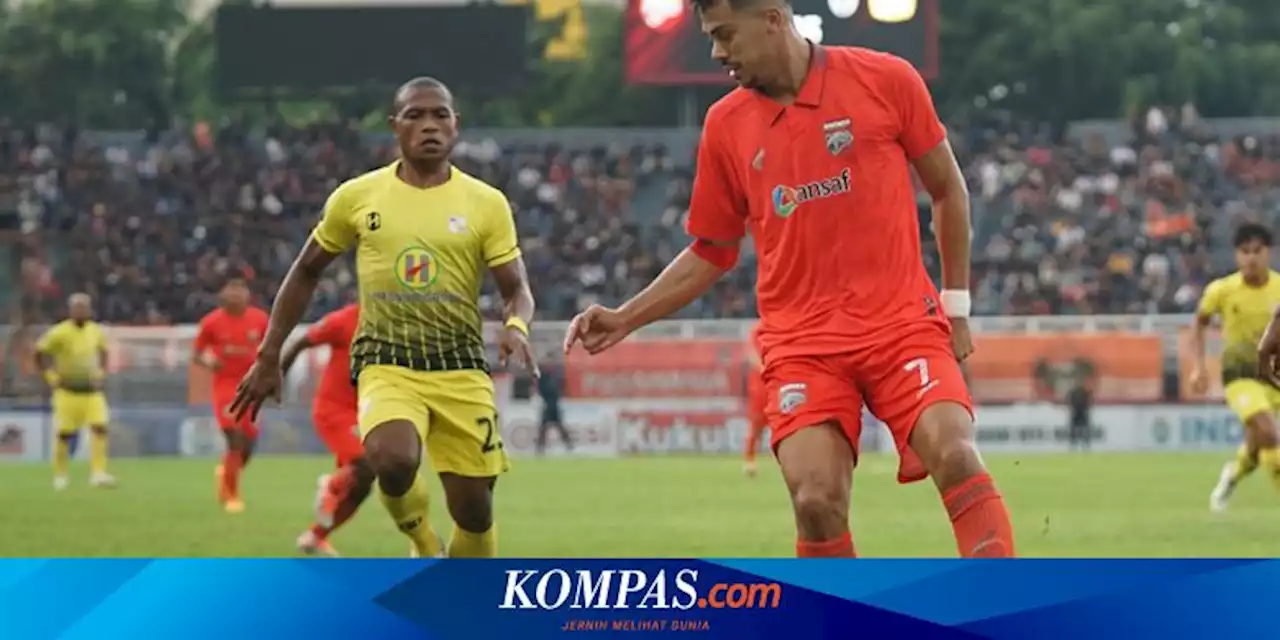 HT Borneo FC Vs PSM: Gol Cepat Tercipta, Pesut Etam Unggul 2-0