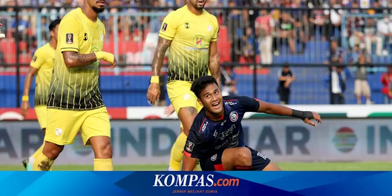 Arema FC ke Semifinal Piala Presiden 2022, Singo Edan Belum Pamer Taring