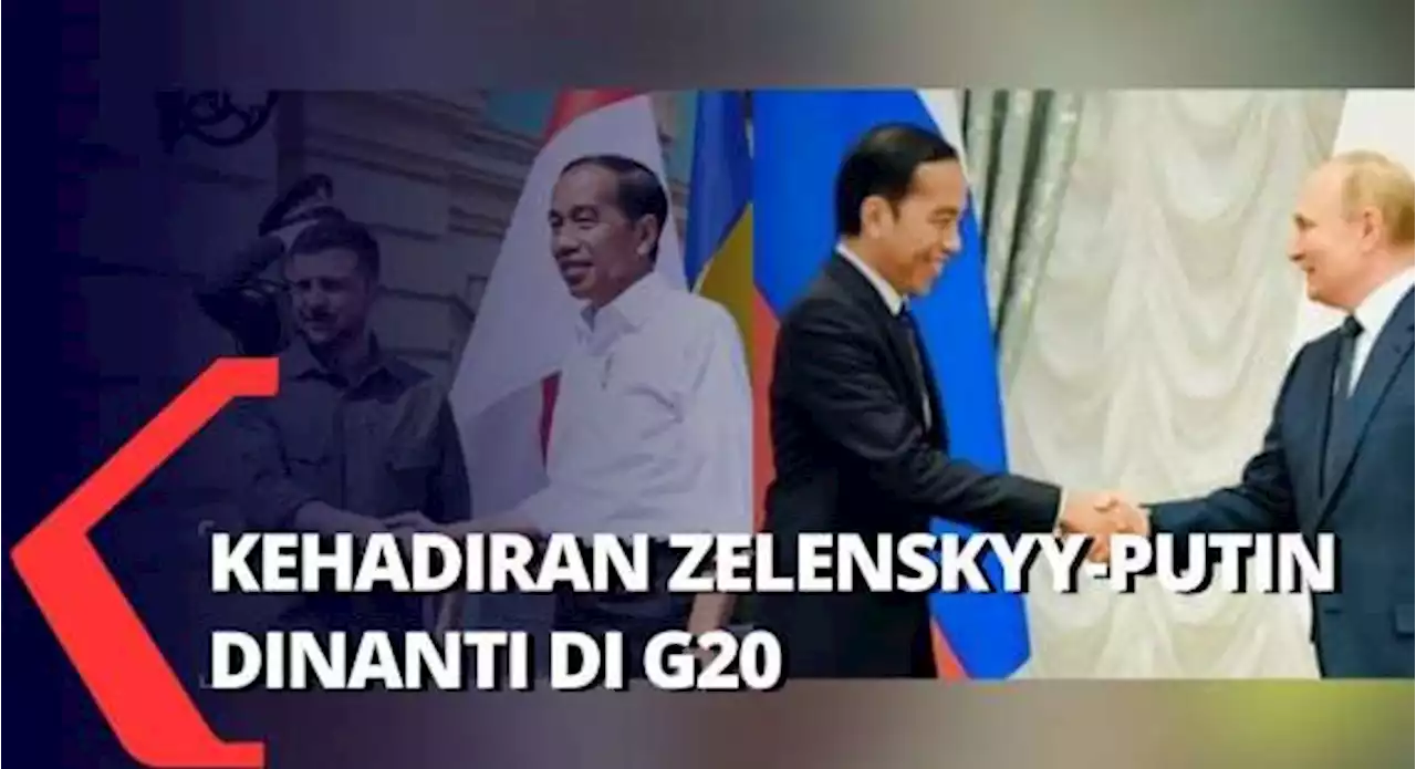 Kehadiran Putin-Zelenskyy Tolok Ukur Kesuksesan G20 dan Misi Perdamaian Jokowi?