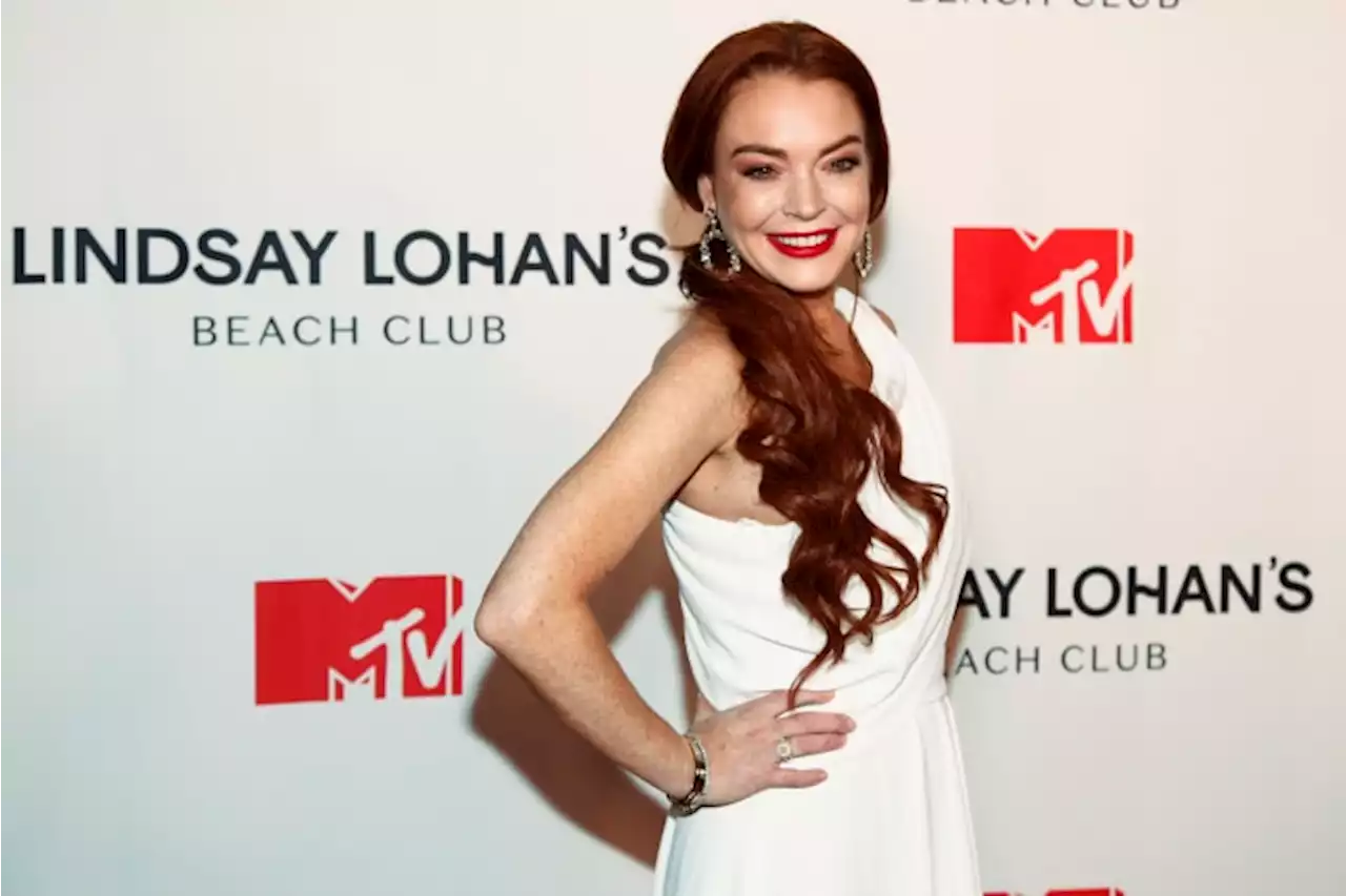 Actress Lindsay Lohan celebrates birthday as married woman