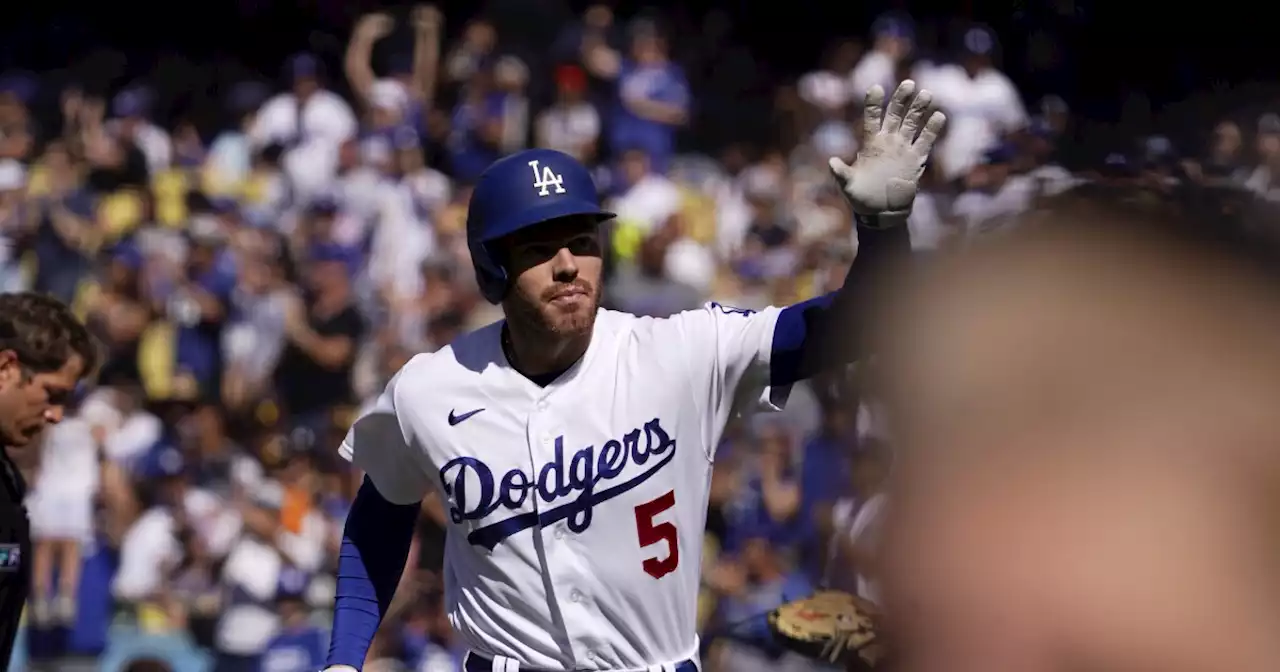 With Mookie Betts' return near, Dodgers set off early fireworks to beat Padres again