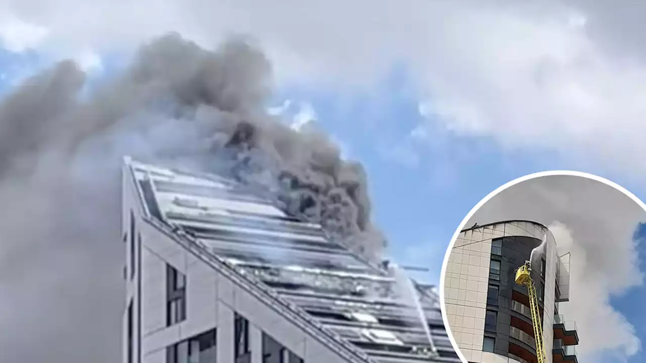 Over 100 people evacuated after blaze in south east London tower block