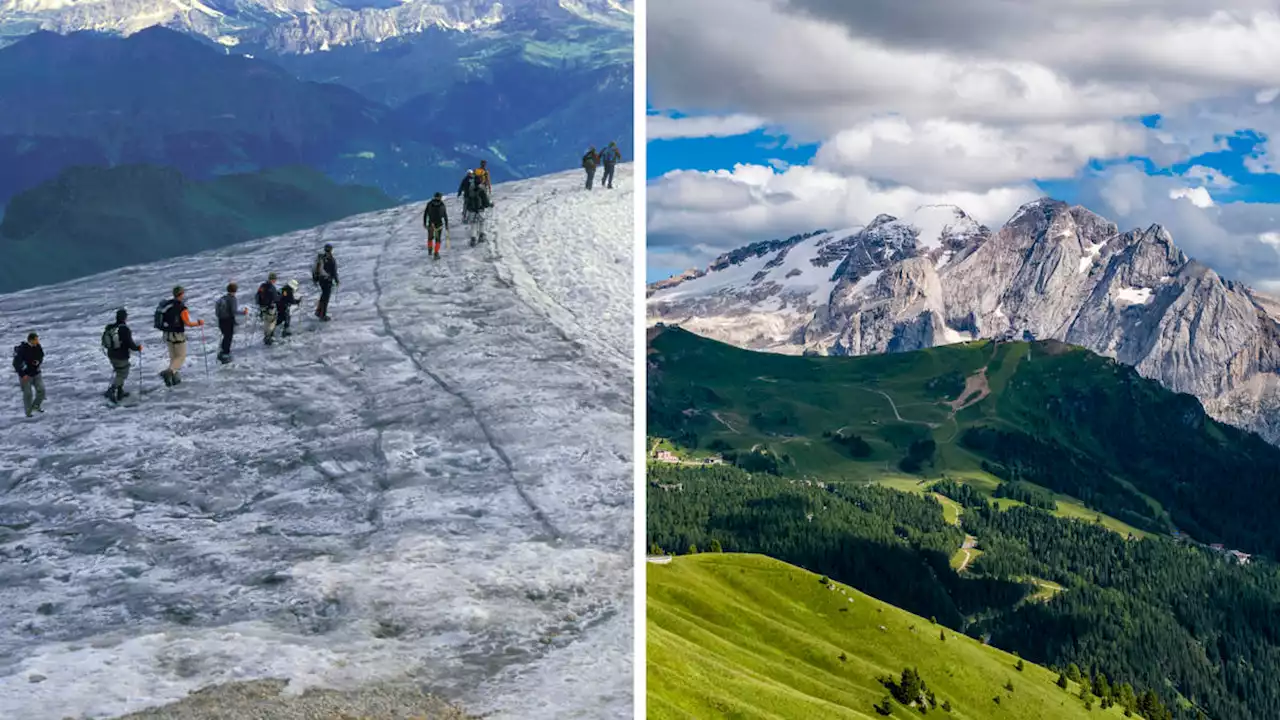 Six dead after chunk of glacier breaks off and slams into hikers on Italian mountain