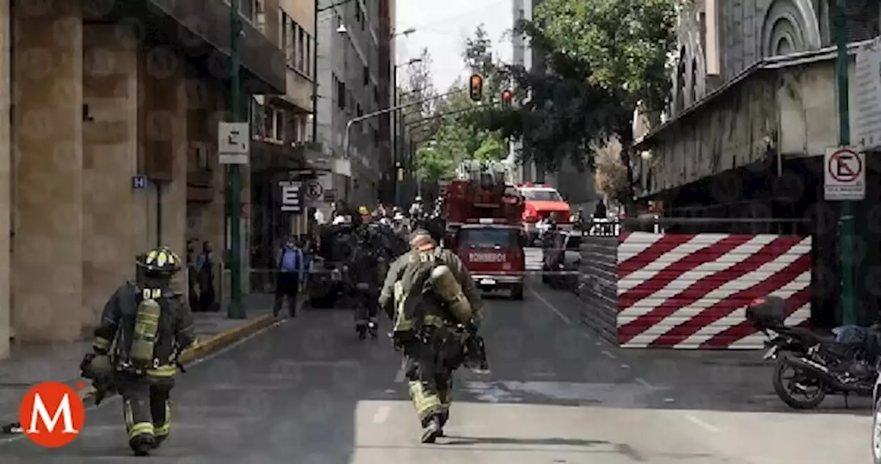 Explosión en edificio del Centro Histórico de CdMx deja 3 lesionados