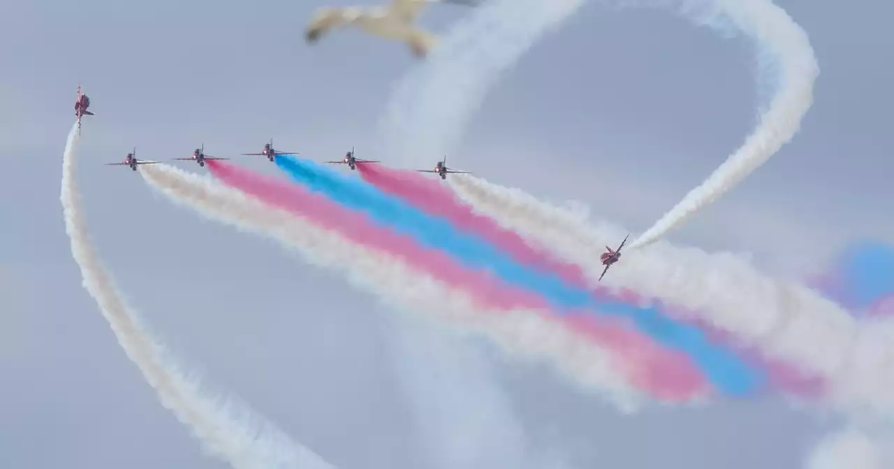 Red Arrows set to fly over East Midlands