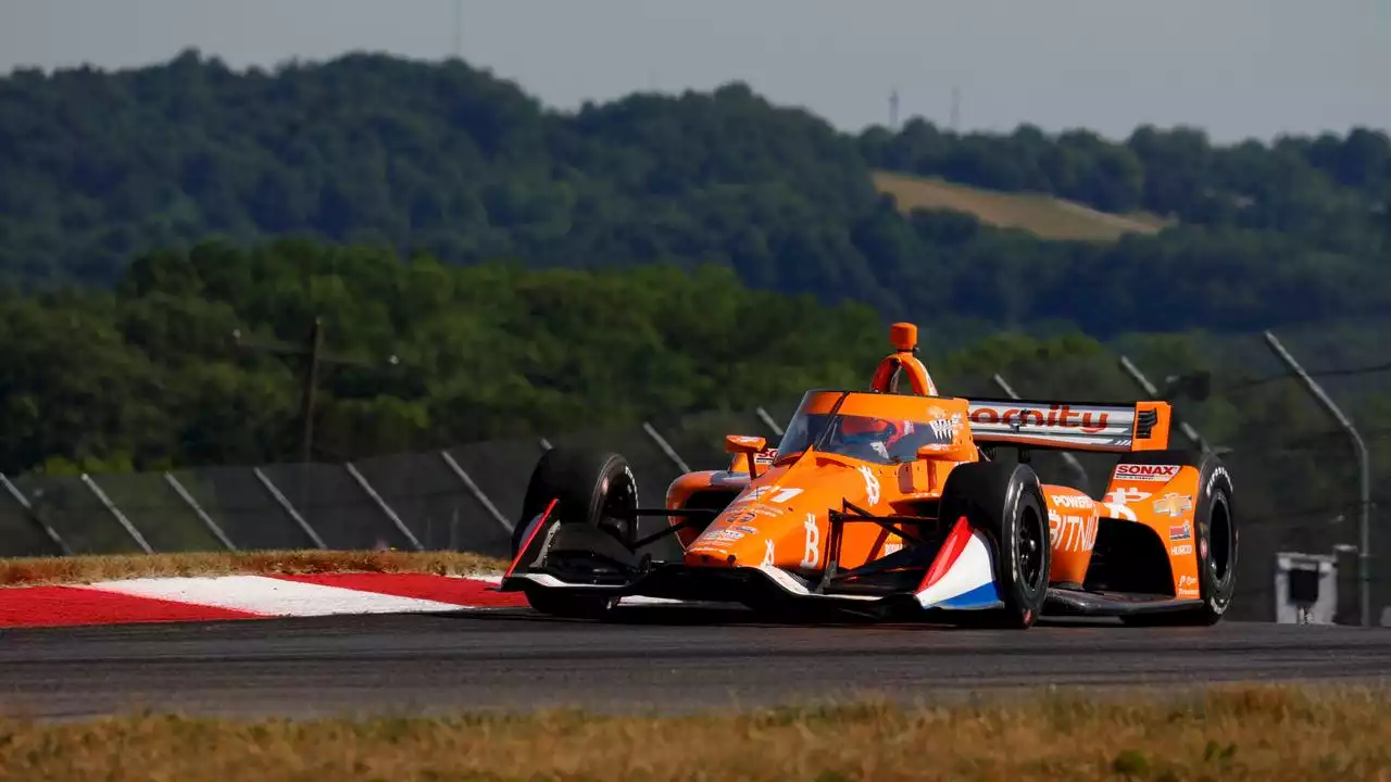 Van Kalmthout na inhaalrace net naast podium bij IndyCar-race in Ohio