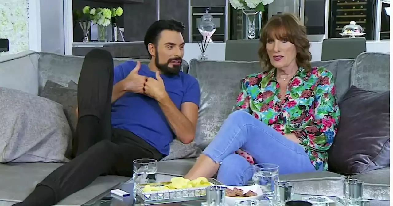 Rylan Clark reassures fans that his mum's okay after she was spotted with a drip