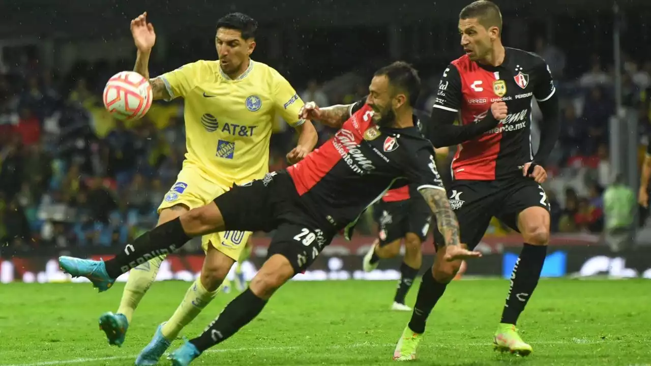 Atlas empata en el partido contra el América, en el Estadio Azteca