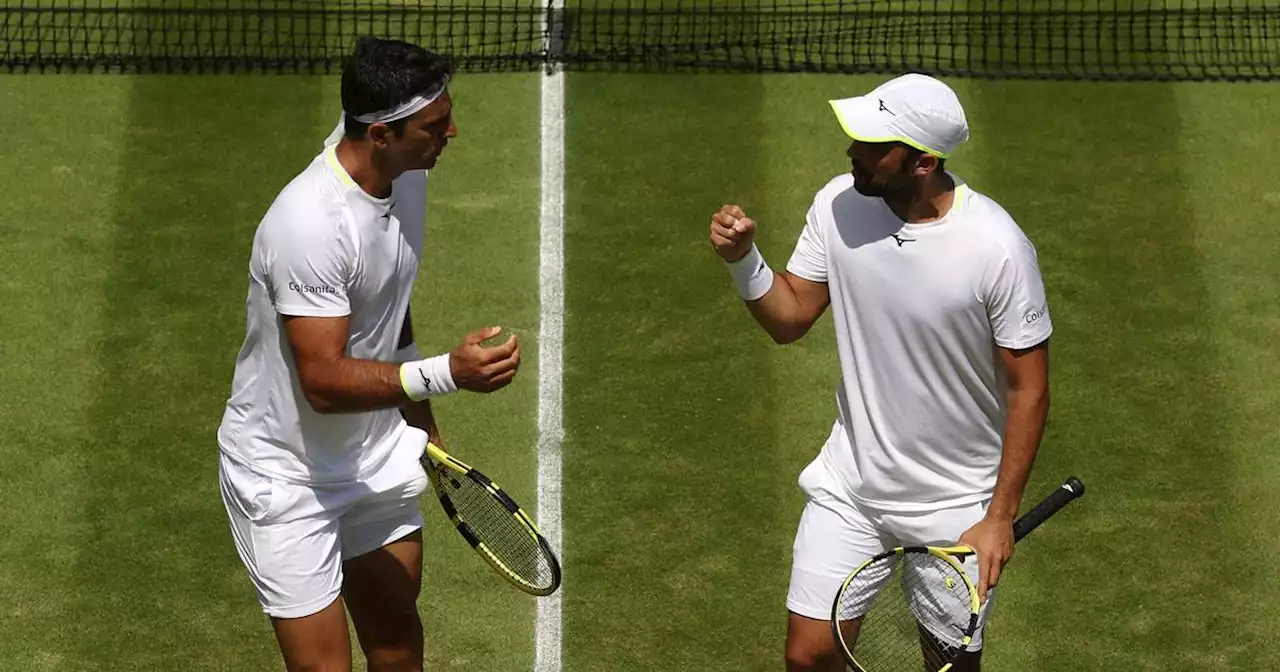 Cabal y Farah, ya con el boleto listo para los cuartos de final de Wimbledon
