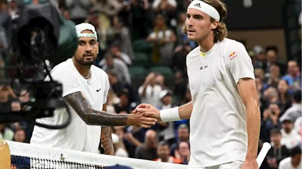 Wimbledon - Wimbledon: Hass-Duell hat Nachspiel -Tsitsipas wirft Kyrgios Mobbing vor, der wehrt sich