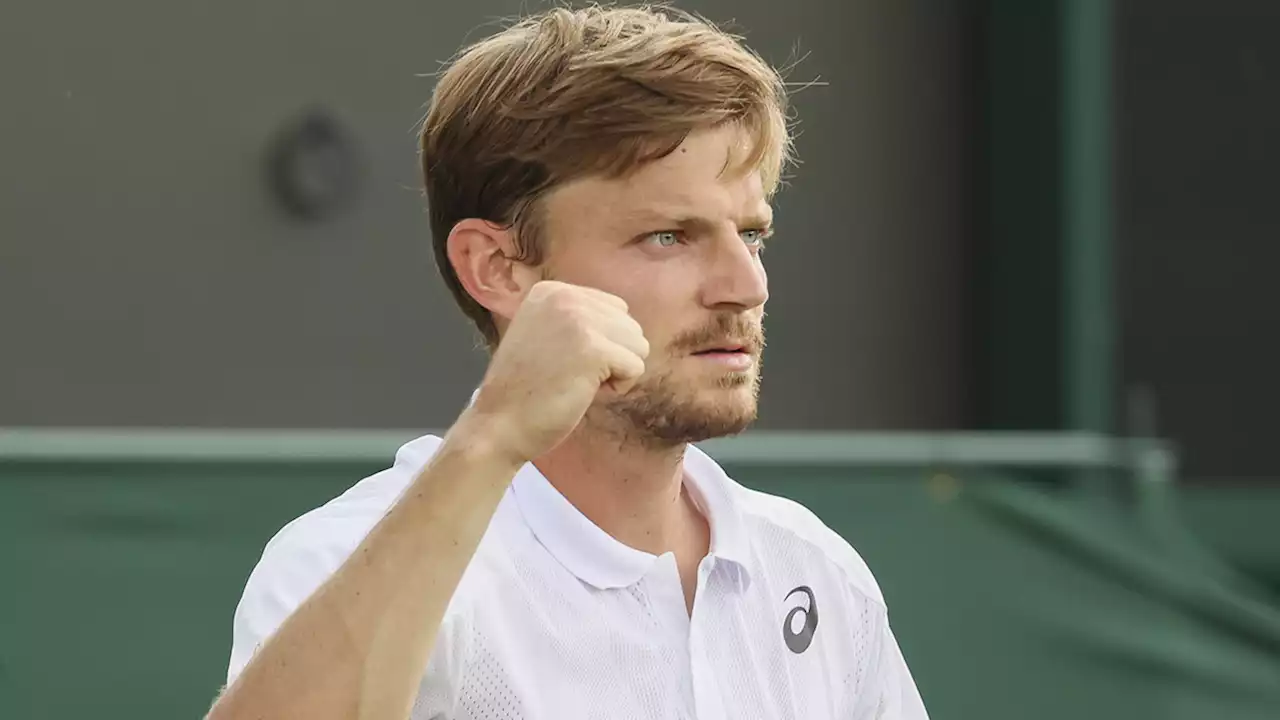 David Goffin remporte un combat titanesque et se qualifie pour les quarts de finale de Wimbledon