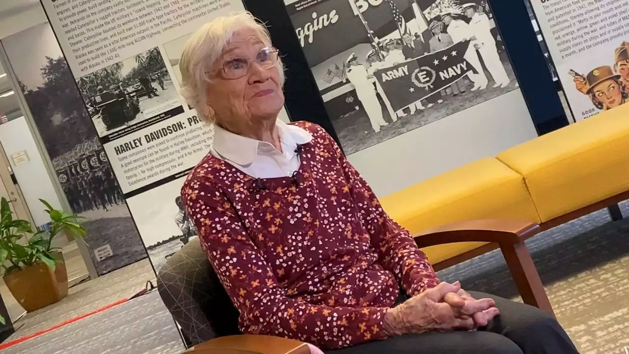 Garland shares story of real 'Rosie the Riveter'