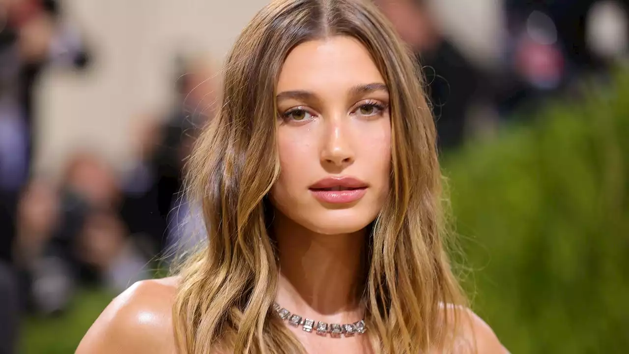 Hailey Bieber’s Pink Corset Dress Was Barbie-Inspired