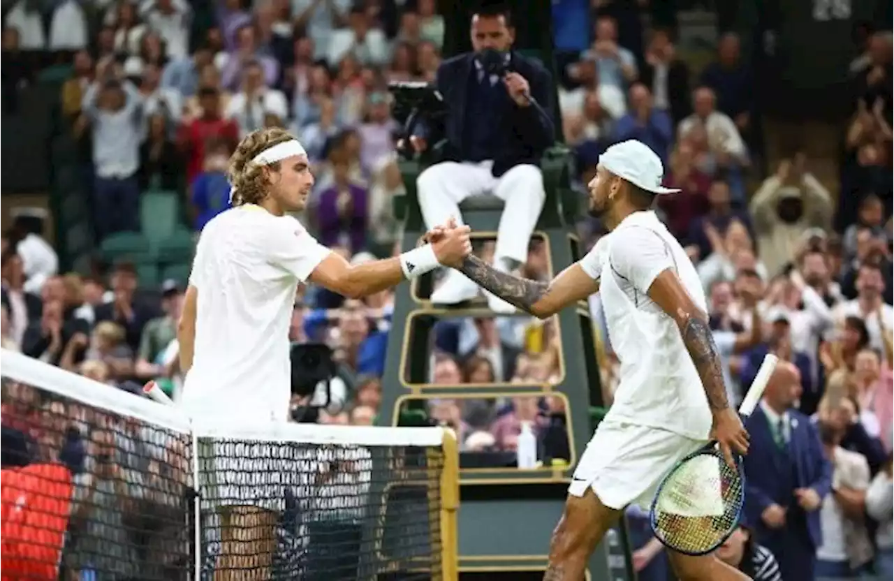 Wimbledon 2022: Tsitsipas vs Kyrgios, Perseteruan Berlanjut ke Luar Arena