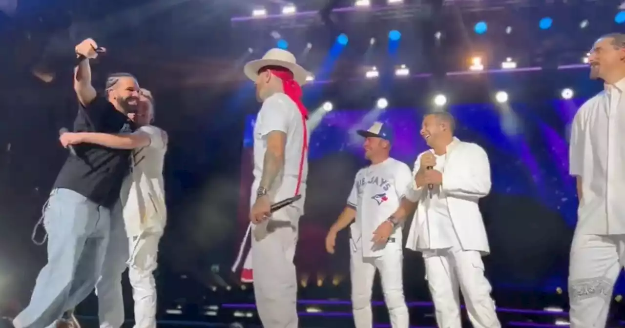 He wants it that way: Watch Drake join the Backstreet Boys for a surprise performance