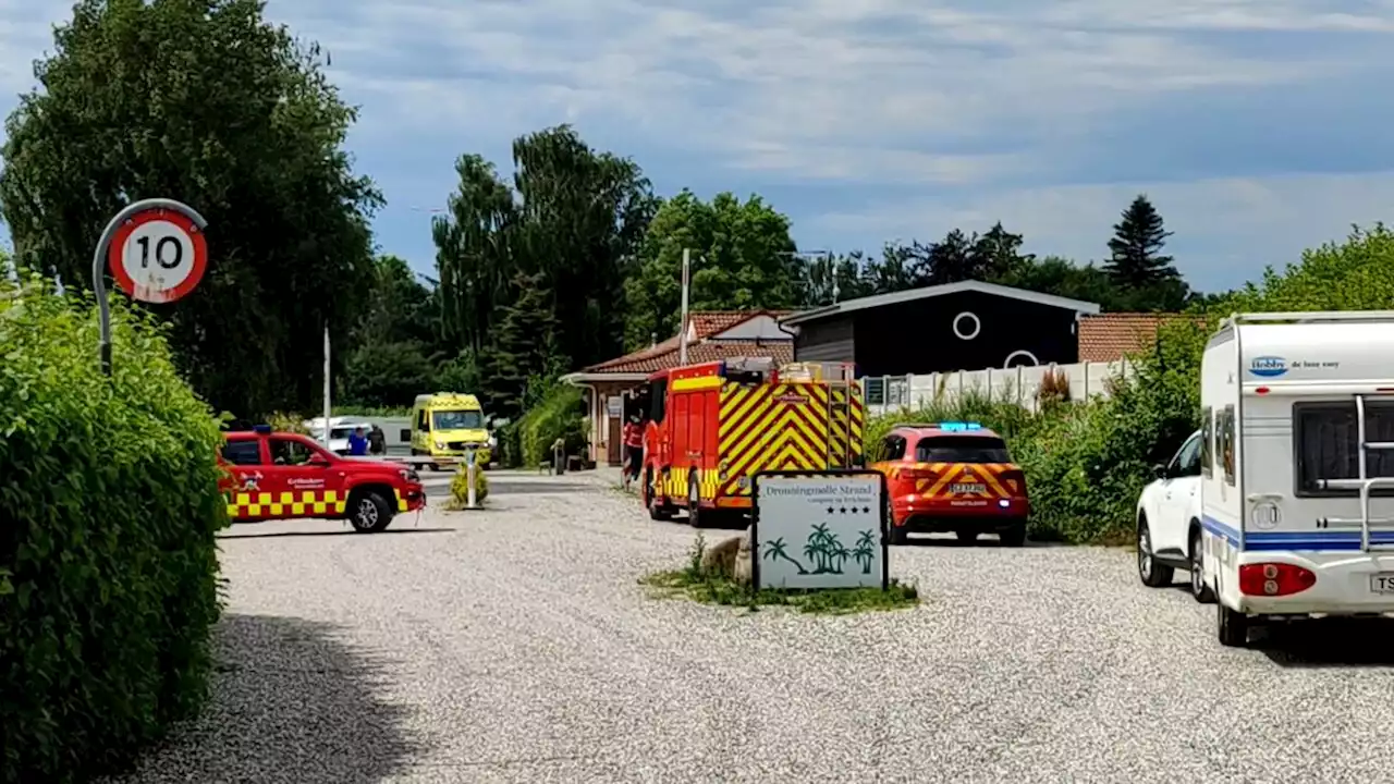 Barn fundet livløs på bunden af svømmebassin på campingplads