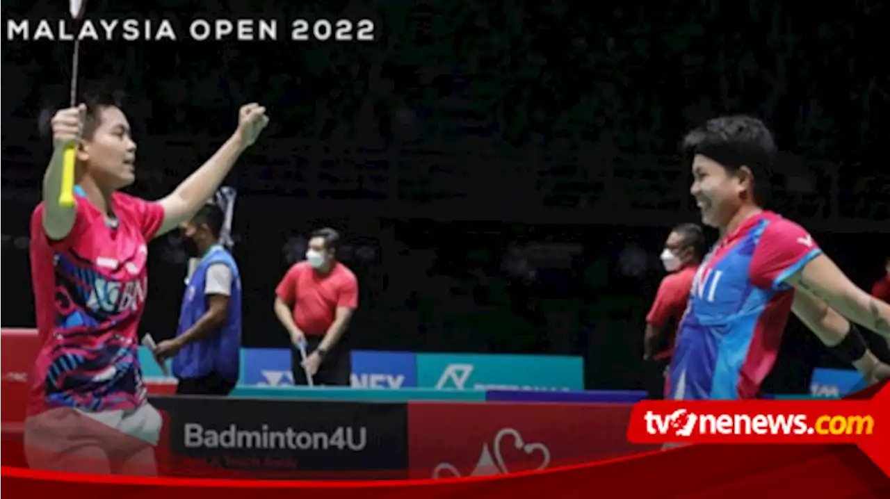 Apriyani Rahayu/Siti Fadia Silva Ramadhanti Berhasil Meraih Gelar Juara di Malaysia Open 2022